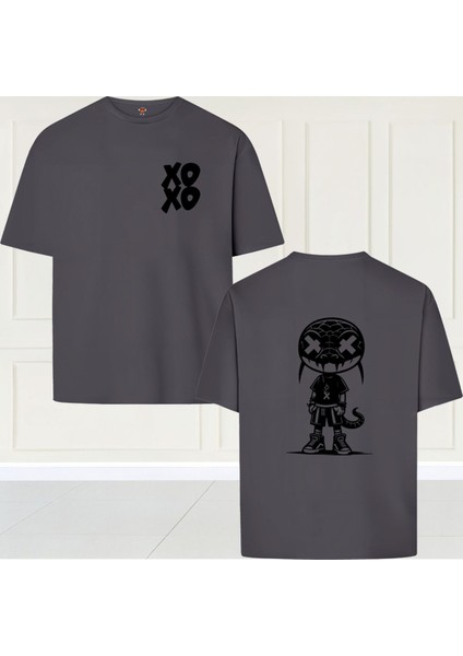 Kobe's Animal Mamba Çift Iplik Dokumalı Pamuk Premium T-Shirt