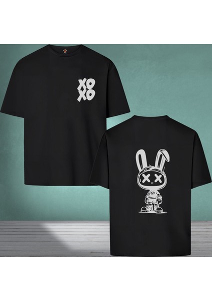 Charming Bunny Çift Iplik Dokumalı Pamuk Premium T-Shirt