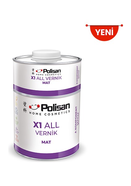 Yenileme Grubu X1 All Mat Vernik 0,60KG