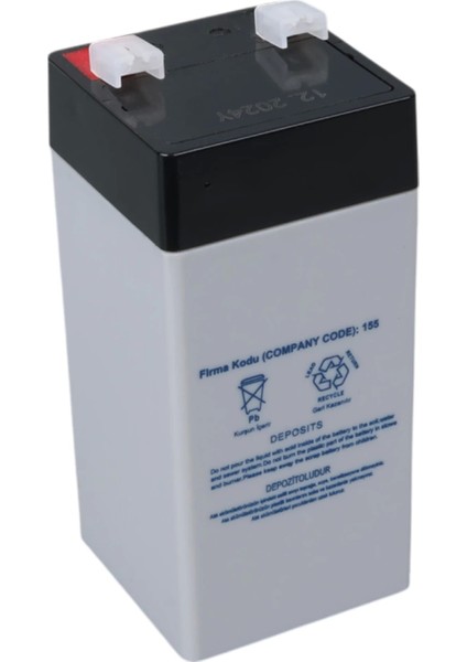 Yokohama Yh-44.0 4 Volt - 4 Amper Dik Kuru Akü (46 x 46 x 100 Mm) (4887) fiyatları