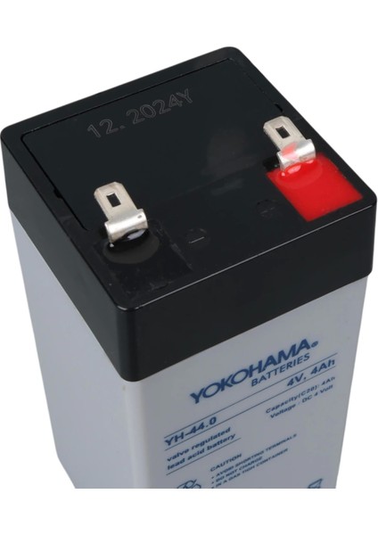 Yokohama Yh-44.0 4 Volt - 4 Amper Dik Kuru Akü (46 x 46 x 100 Mm) (4887) fırsatları