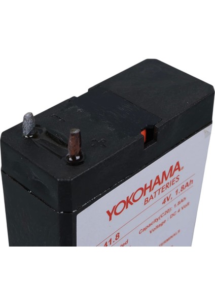 Yokohama Yh-41.8 4 Volt - 1.8 Amper Kuru Akü (50 x 76 x 22 Mm) (4887)