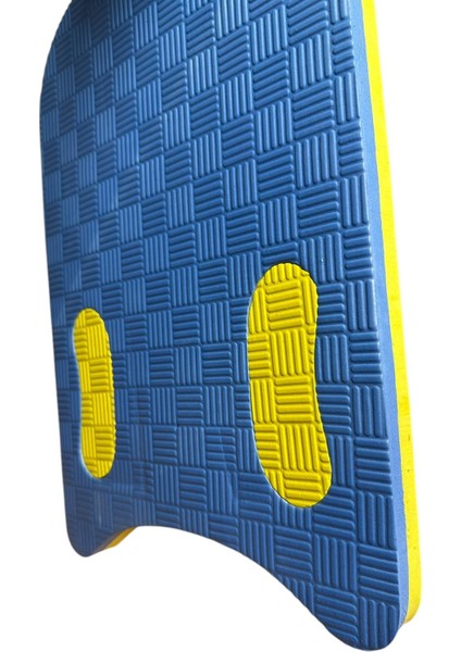 Yüzme Tahtası Büyük Boy Sarı-Mavi 46x31x2,6 Çocuklar Ve Yetişkinler Için Tasarlanmıştır