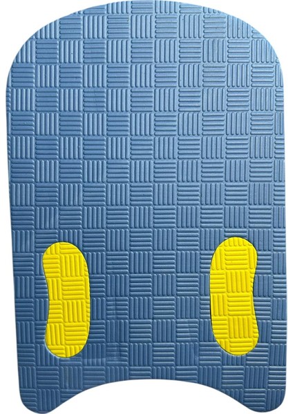 Yüzme Tahtası Büyük Boy Sarı-Mavi 46x31x2,6 Çocuklar Ve Yetişkinler Için Tasarlanmıştır