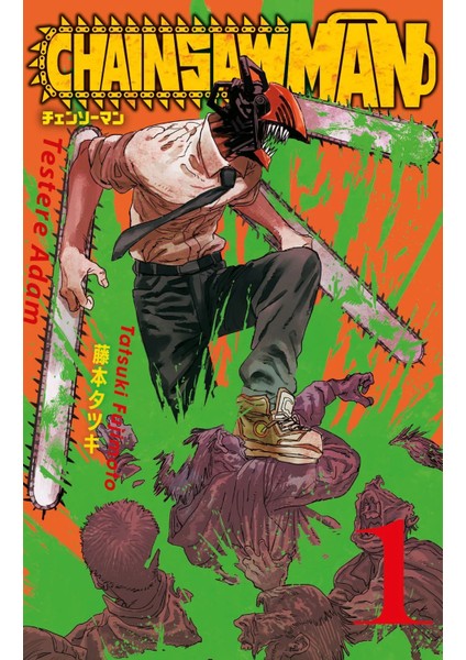 Chainsaw Man 1-2-3-4-5. Ciltler (5 Kitap) | Anime Kartpostallar