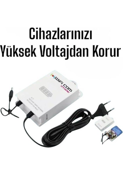 12 Volt Ups Adaptör Şarjlı Voltaj Korumalı Güç Kaynağı-Elektrik Kesilsede Kameranız Çalışsın modelleri