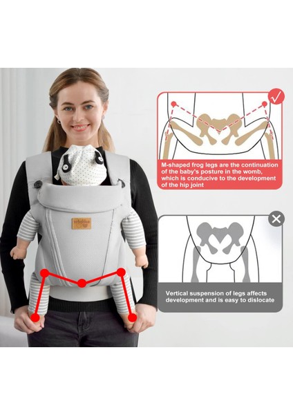 Vrbabies Doğumdan Itibaren Yeni Doğanlar Için Bebek Taşıyıcı, Ergonomik, Ayarlanabilir Kemerli modelleri