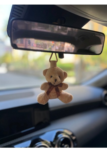Oto Kokusu, Araç Kokusu, Premium Koku Çeşitleri, Kahve Peluş Ayıcıklı, Araç Hediyelik Kalıcı Koku