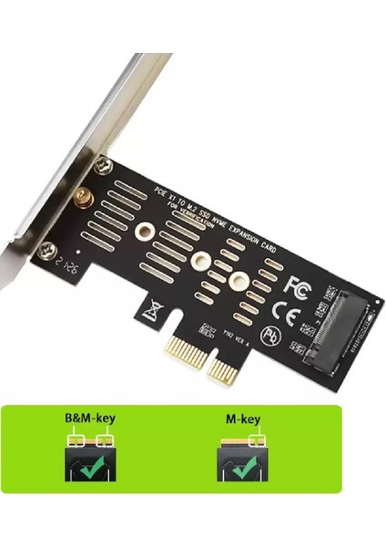 Pci-E Express 3.0 To Nvme SSD M.2 M Key Çevirici Kart 5225 indirimleri