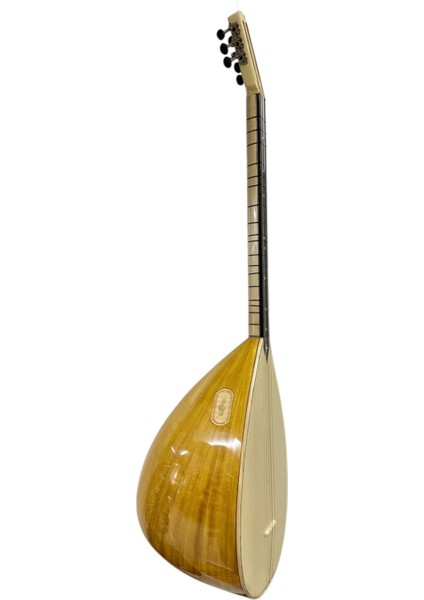 Kısa Sap Bağlama Gitar Burgulu Dut Ağacı Sedef Klavyeli Profesyonel Çift Kafes