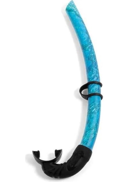 Dynamıcnord Snorkel Sc 10 Açık Üst Camo J Şekilli Düşük Profil, Silikon Ağızlık