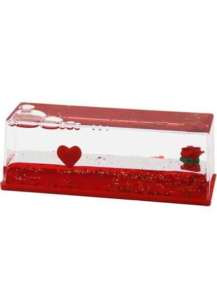 Kırmızı Su Kalp - Gül D.gen Mika Yüzen Batmayan Dekoratif Biblo AKVARYUM5.2X15.2X5.3CM (4887)