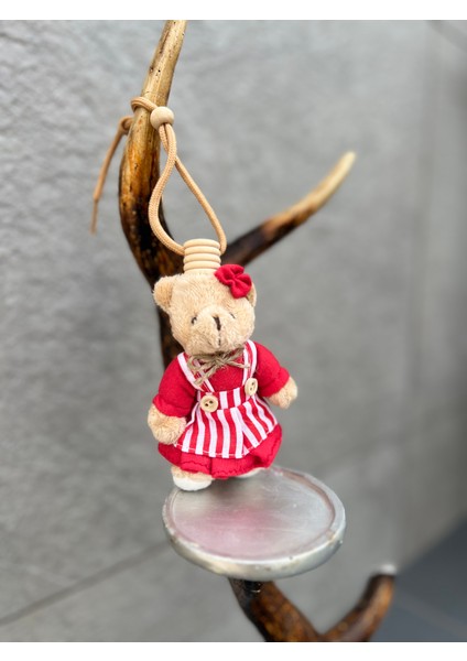 Oto Kokusu, Araç Kokusu, Premium Koku Çeşitleri, Kırmızı Elbiseli Peluş Kız Ayıcıklı, Araç Hediyelik Koku Kalıcı modelleri