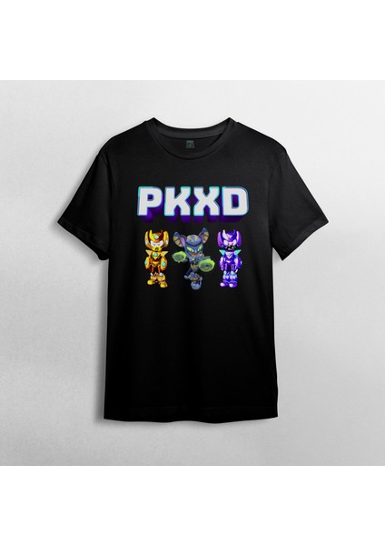 Pk Xd Eğlence, Dost & Oyunlar Unisex %100 Pamuklu Bisiklet Yaka T-Shirt Model 4 fiyatları