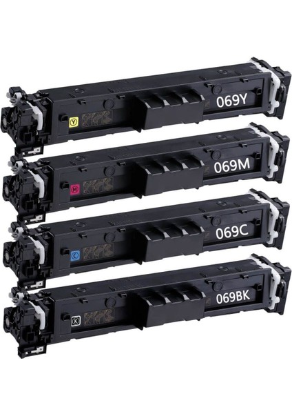 Canon CRG-069 Uyumlu Muadil Toner Çipsiz 4 Renk