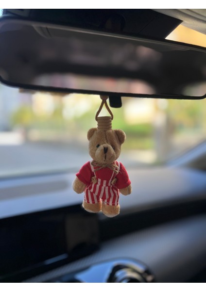 Oto Kokusu, Araç Kokusu, Premium Koku Çeşitleri, Kırmızı Elbiseli Peluş Erkek Ayıcıklı, Araç Hediyelik Kalıcı Koku indirimleri