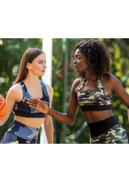 Kamuflaj Desen Sporcu Sütyeni indirimleri