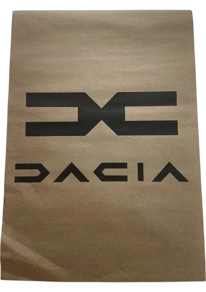 Suya Dayanıklı Baskılı Oto Paspas Kağıdı 50 Adet. Dacia