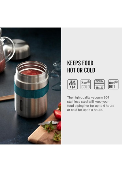 Paslanmaz Çelik, Vakumlu Gıda Matarası, 400ML fırsatları