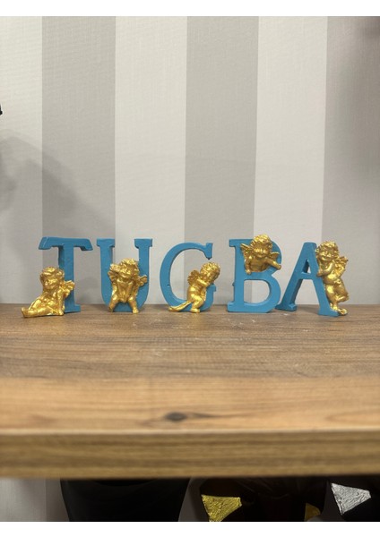 Melek Harfler - Tugba - Mavi, Gold modelleri