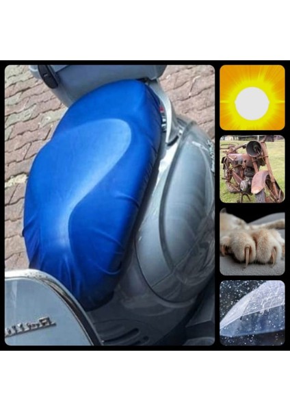 RKS LTR 125 Motorsiklet Su Geçirmez Deri Sele kılıfı RKS LTR 125 sele örtüsü