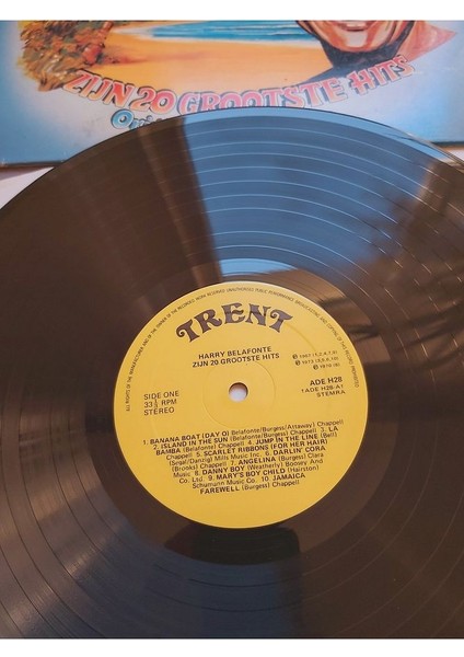 3996367EB0B9300B98 Harry Belafonte – Zijn 20 Grootste Hits Vinyl 33LÜK Plak indirimleri