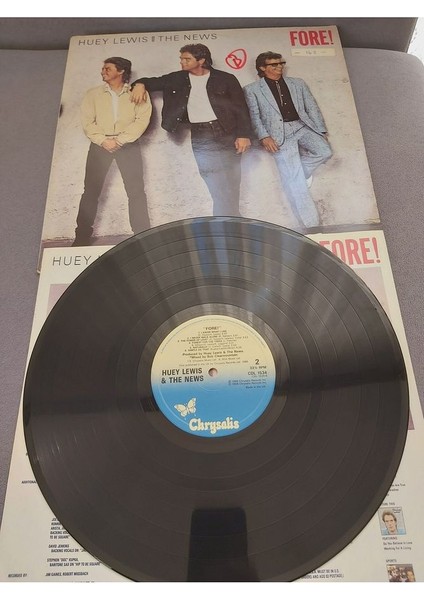 3996367EB1362796DE 1986 Huey Lewis The News Vinyl 33LÜK Plak modelleri