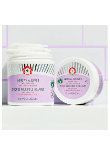 Ingrown Hair Pads - Batık Tüyler Için Biyolojik Olarak Bozunabilen Diskler X60 fiyatları