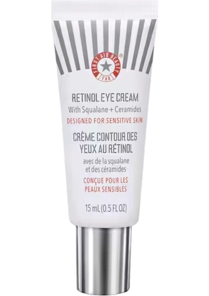 Retinol Eye Cream - Retinol + Skualen + Seramidler İçeren Göz Çevresi Kremi
