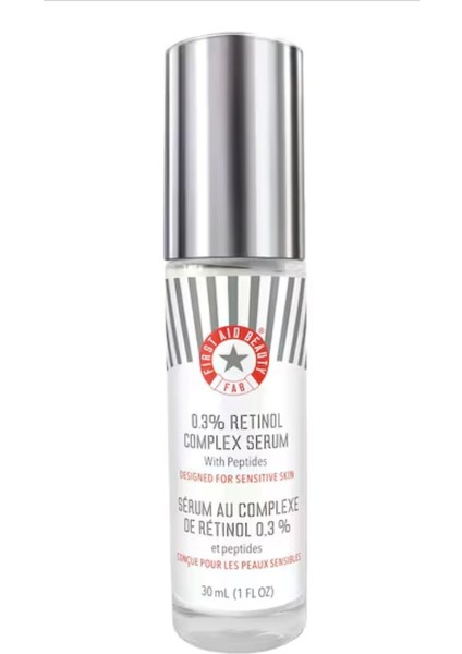 Serum Retinol Complex - Retinol %0,3 + Peptitler Içeren Serum 30 ml