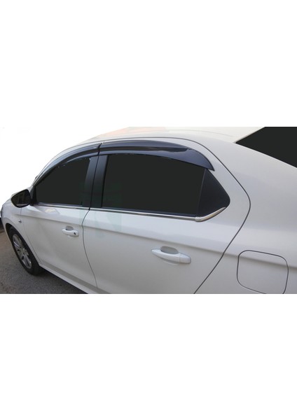 Peugeot 301 Cam Çıtası Krom 6 Parça SD 2012 Ve sonrası Modeller İçin modelleri