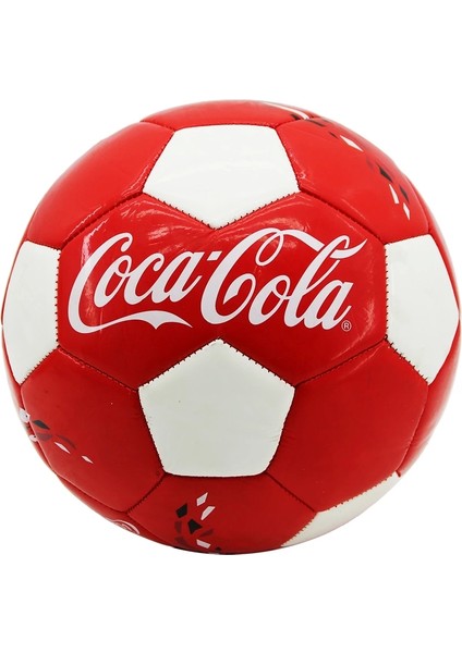 Futbol Topu Dikişli - Kırmızı Beyaz