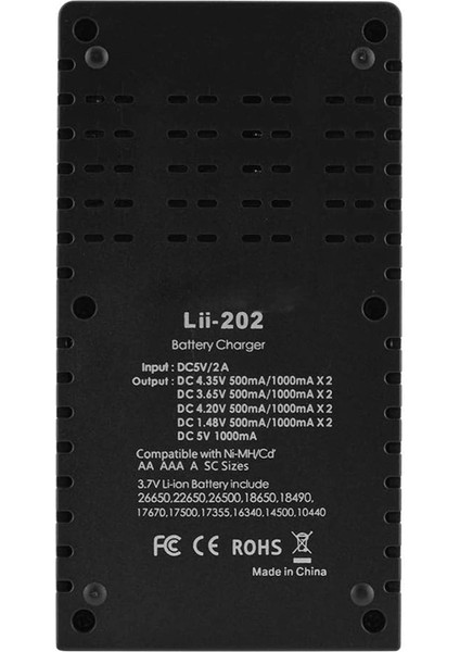 4.2V 500MA/1000MA Pil Şarj Cihazı