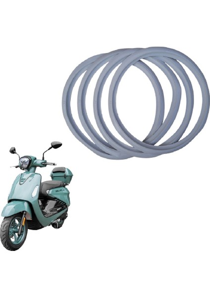 Yuki Gelato 50 / 125 Lastik Yanak Set 4 Lü