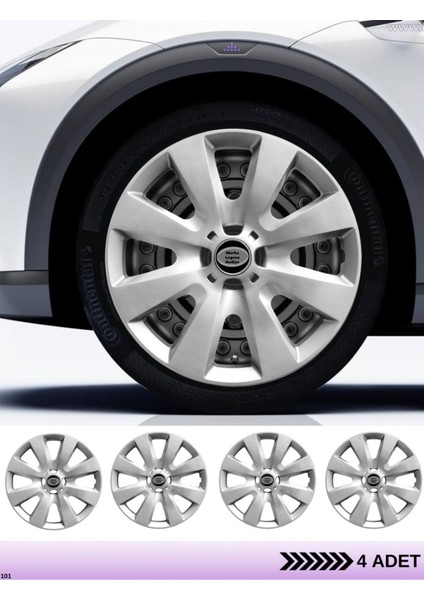 Opel Insignia 15 Inç Jant Kapağı Amblemli Gri [4 Adet Kapak] 110 CVL-ADT10087