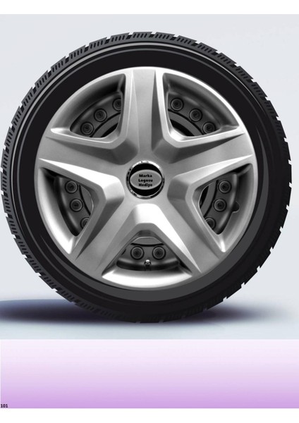 Mitsubishi Carisma 14 Inç Jant Kapağı Amblemli Gri [4 Adet Kapak] 118 CVL-ADT3351