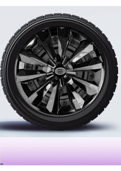 Renault Clio 15 Inç Jant Kapağı Amblemli Gri [4 Adet Kapak] 220 CVL-ADT1620