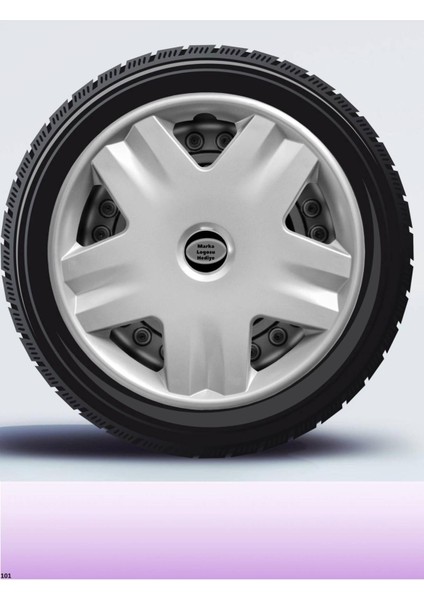 Renault Broadway 14 Inç Jant Kapağı Amblemli Gri [4 Adet Kapak] 140 CVL-ADT881