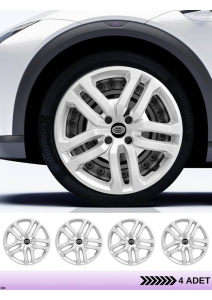 Renault Clio 4 16 Inç Jant Kapağı Amblemli Gri [4 Adet Kapak] 149 CVL-ADT2647