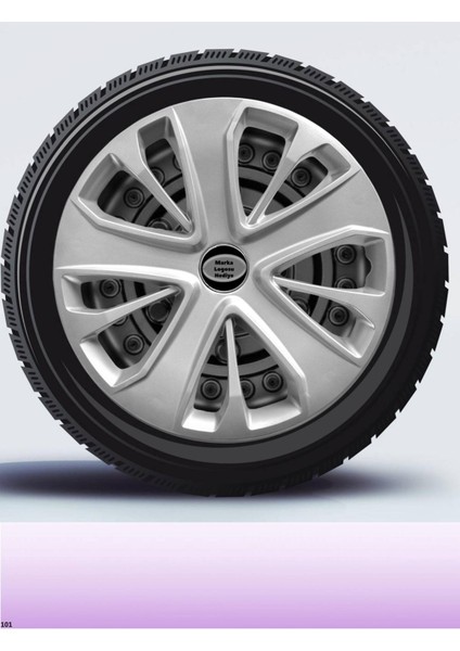 Ford C Max 15 Inç Jant Kapağı Amblemli Gri [4 Adet Kapak] 138 CVL-ADT2102