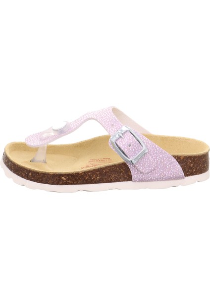 Fussbettpantoff Mantar Taban Kadın Lila Terlik