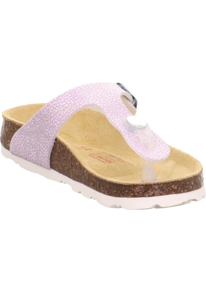 Fussbettpantoff Mantar Taban Kadın Lila Terlik modelleri