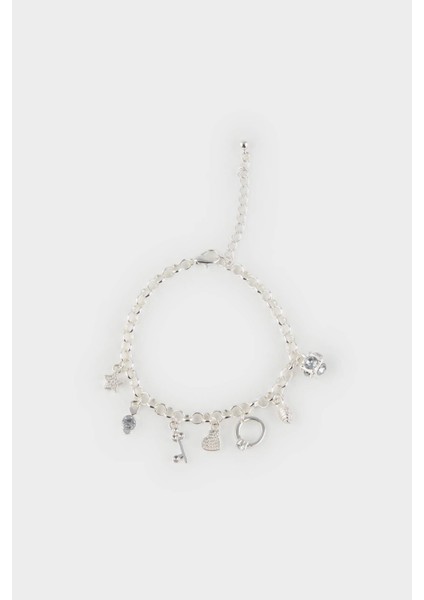 Kadın Charmlı Silver Bileklik E8081AXNS