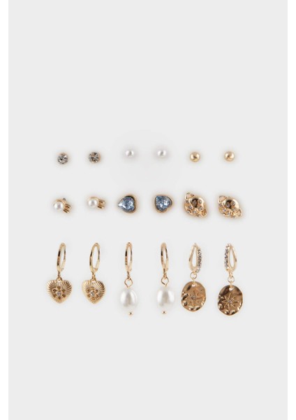 Kadın 9'lu Küpe E8547AXNS