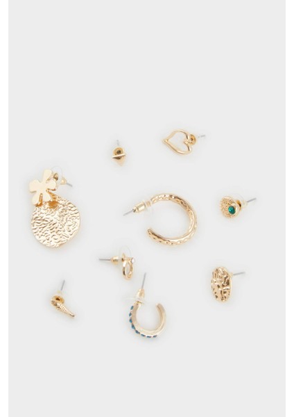 Kadın 8'li Gold Küpe fiyatları