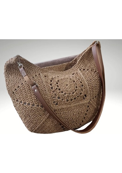 Kadın Hasır Çanta/yazlık Omuz Çantası/el Yapımı Çanta fırsatları