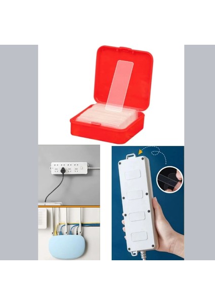 Çok Amaçlı Çift Taraflı Bant Eşya Sabitleme Bandı 60 Adet