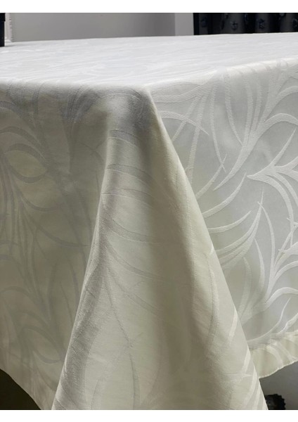 Nivemeshome 140X200 Krem Yaprak Desenli Leke Tutmaz Masa Örtüsü indirimleri