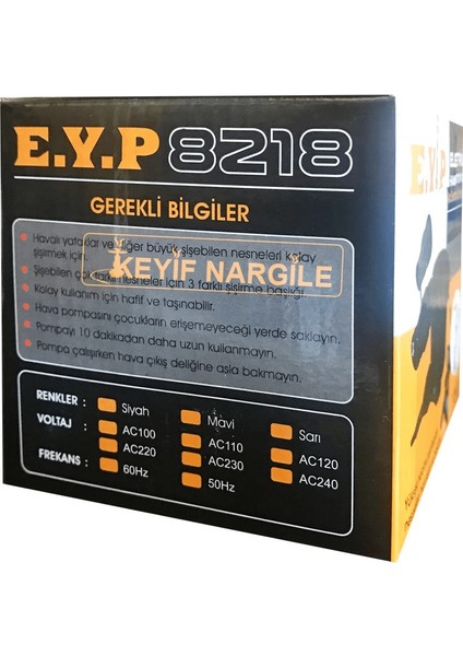 Elektrikli ve Çakmak Girişli Nargile Açma Aparatı ( Lisinya )