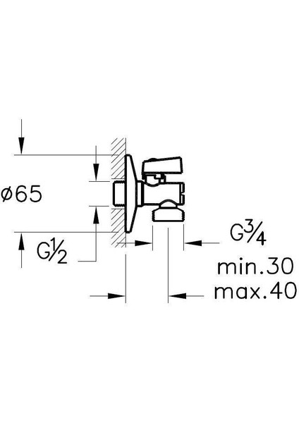 Artema A45228 Mini Çamaşır Musluğu